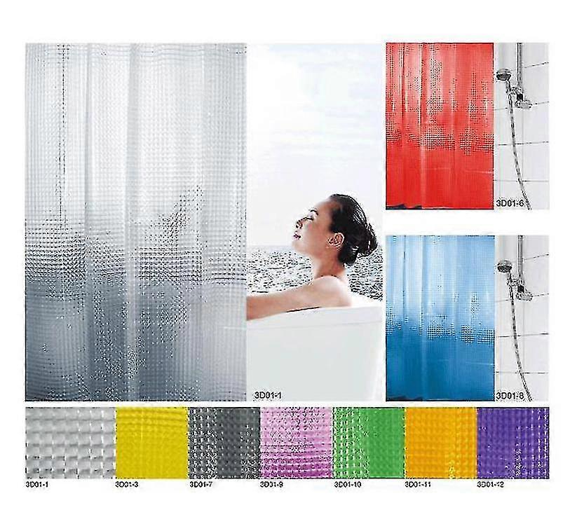 Bathroom Shower Curtain Liner 180*180cm xh