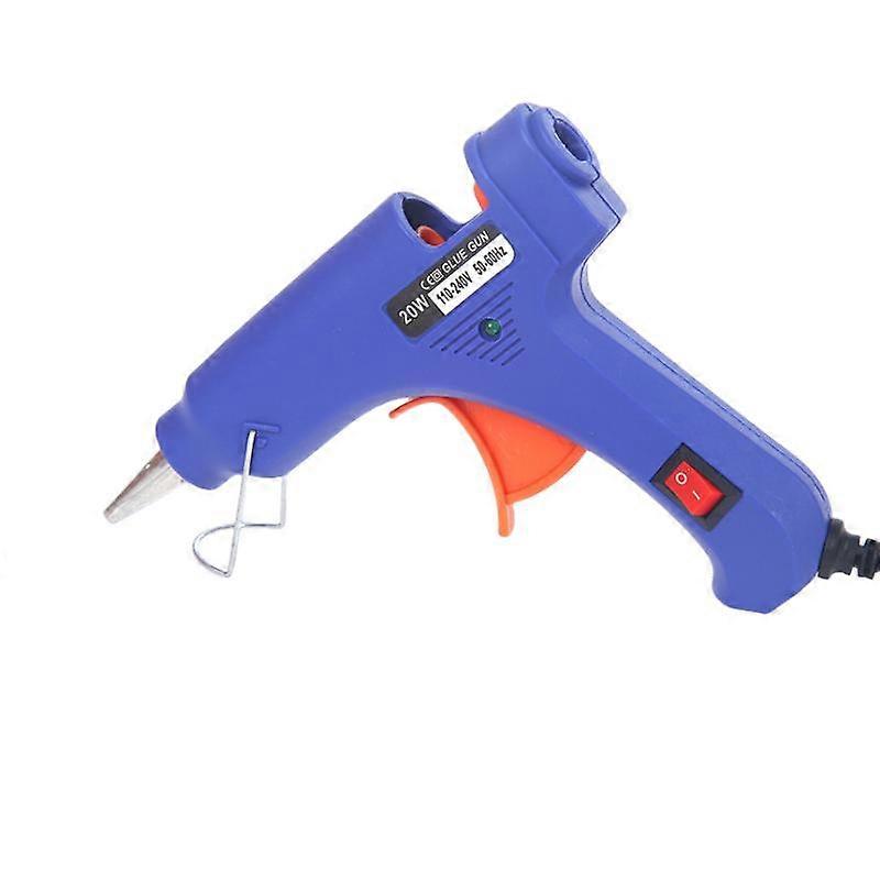 20W Hot Glue Gun with 10 Trigger High Temperature Glue Sticks
