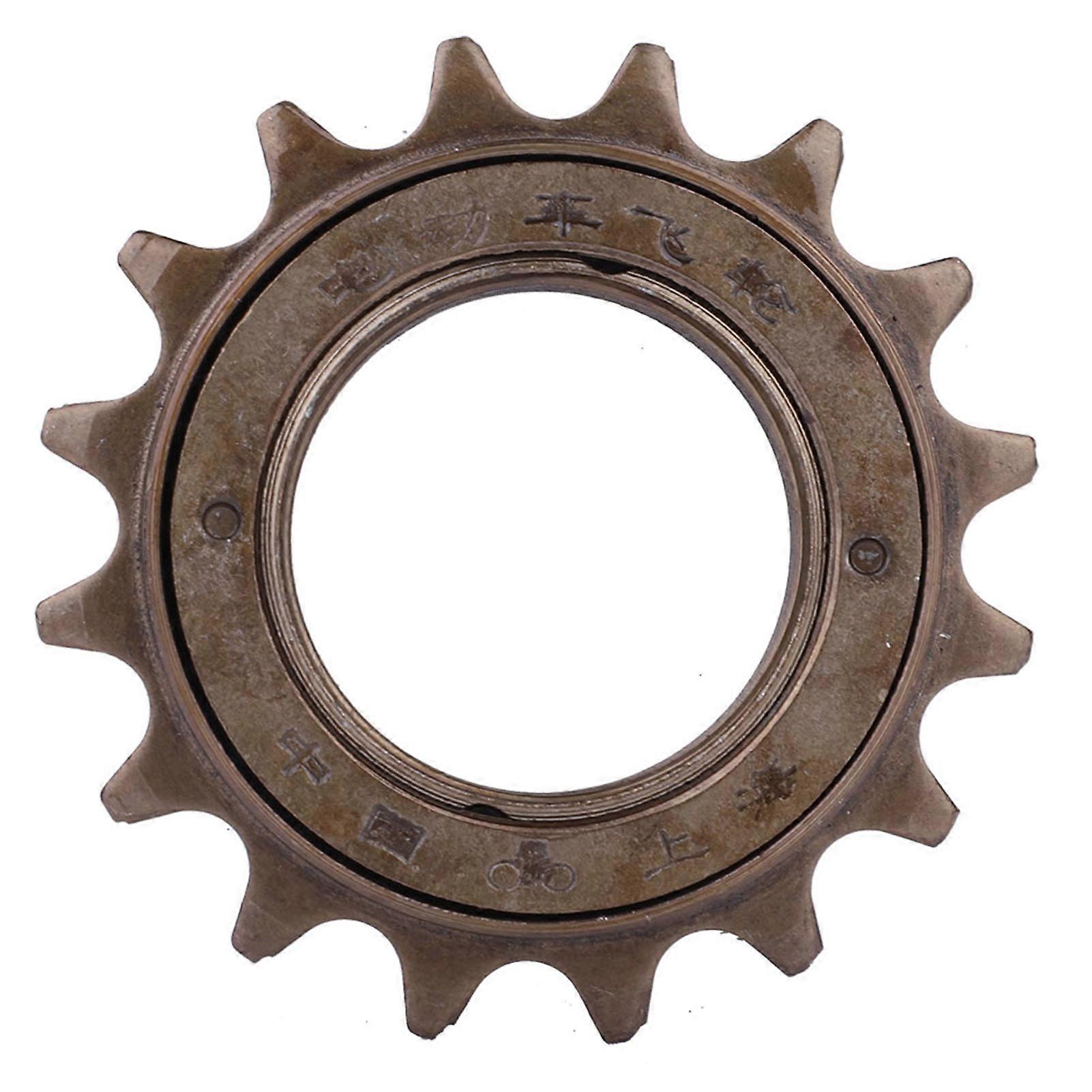 16 Teeth Bike Freewheel Cassette Sprocket One speed 16T Bicycle Replacement Accessory