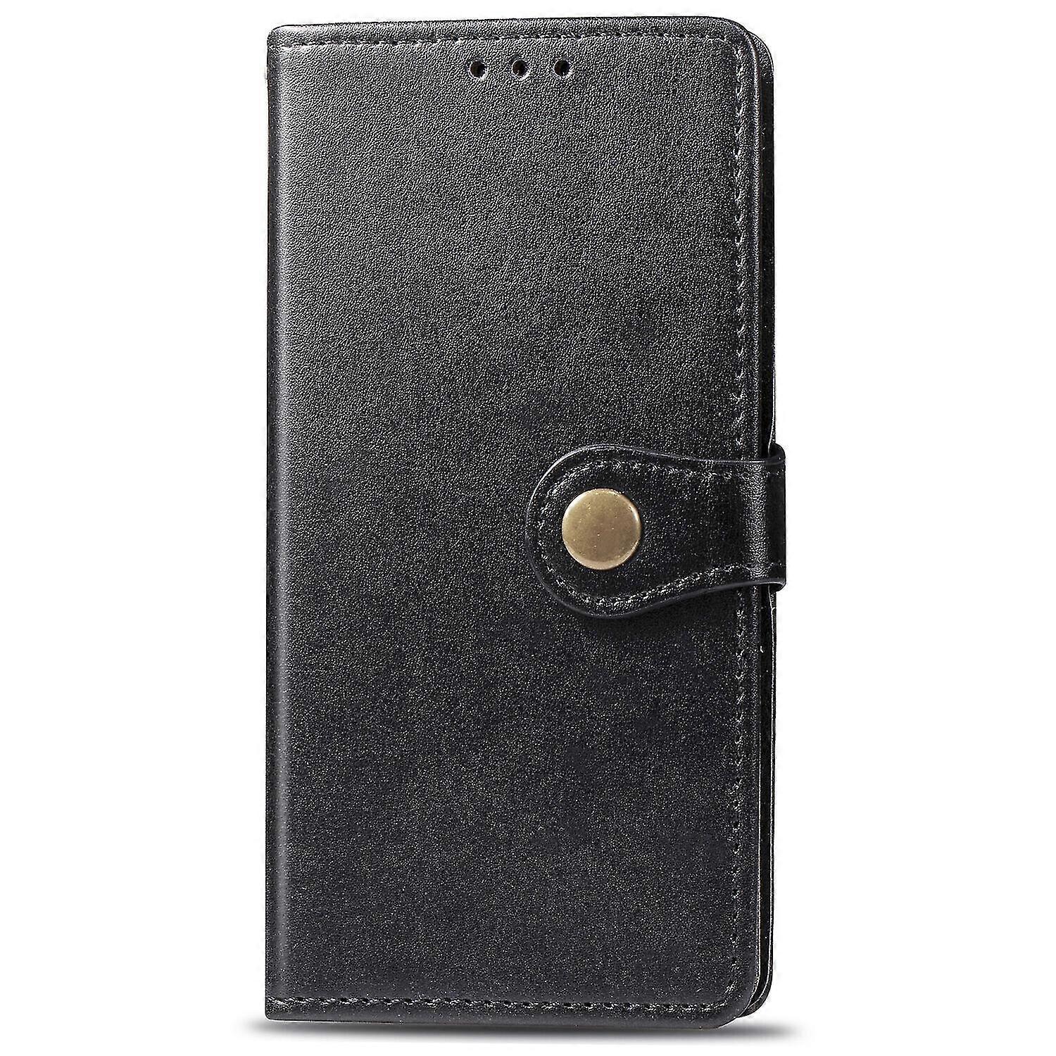 غطاء الحماية لآيفون 11 برو ماكس إيتوي غطاء ريترو فليب واليت ممتص الصدمات المغناطيسي فليب برو تيكتيف - أسود SZJG240313