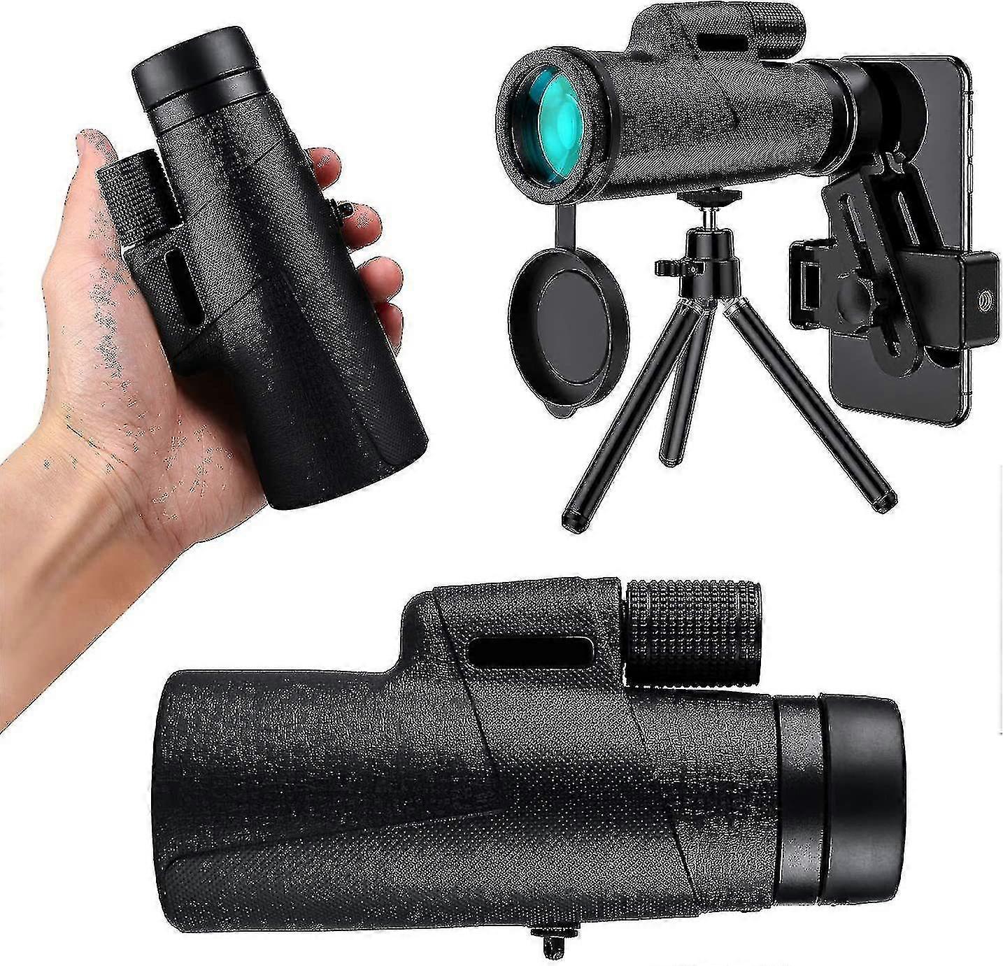Monocular Telescope 12x50 For Adults With Vis Bak4