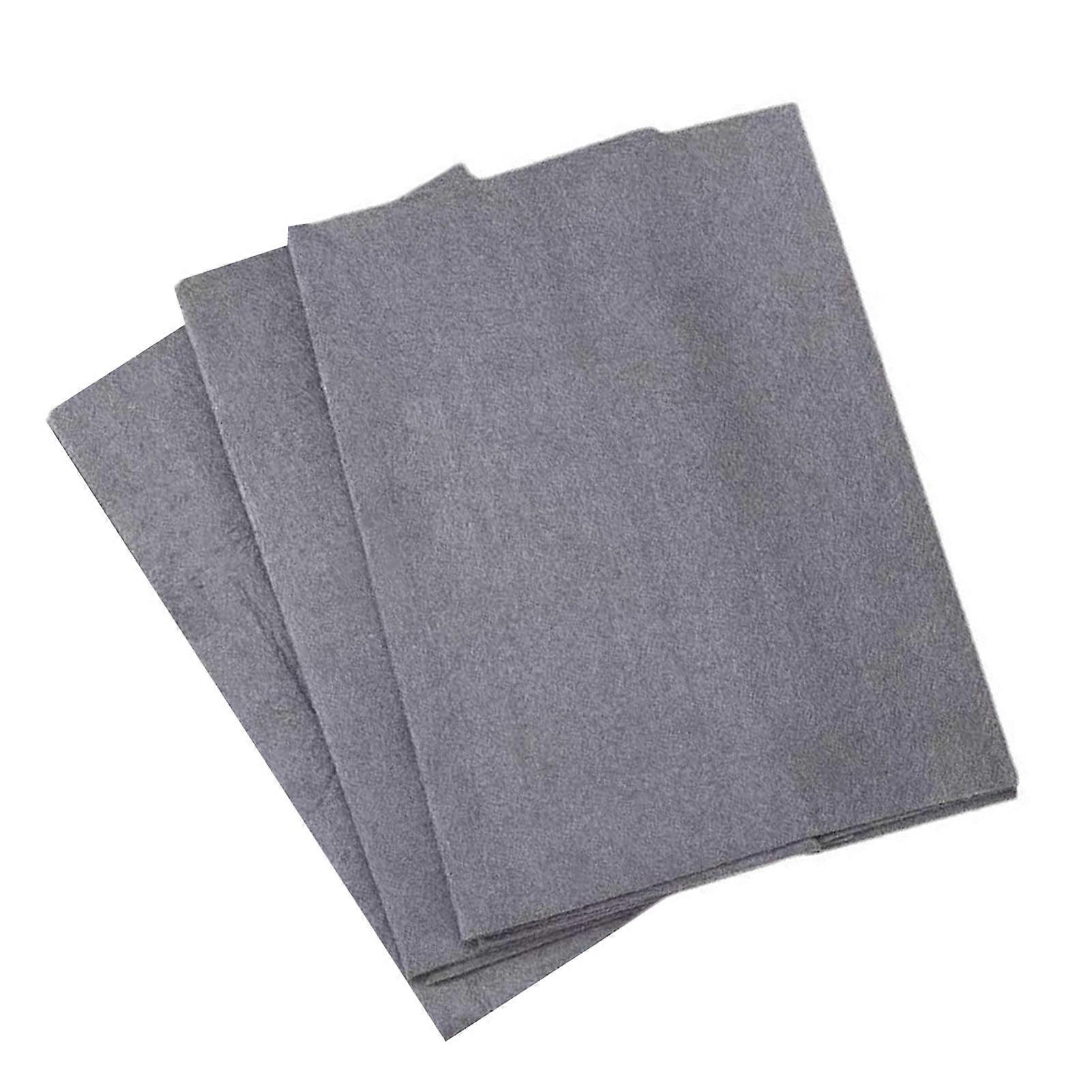 Glass Cleaning Cloth Strong Stain Removal Multifunction Microfiber Mirror Wipe Rag for Window Car Windshields 3pcs 30 X 40cm / 11.8 X 15.7in