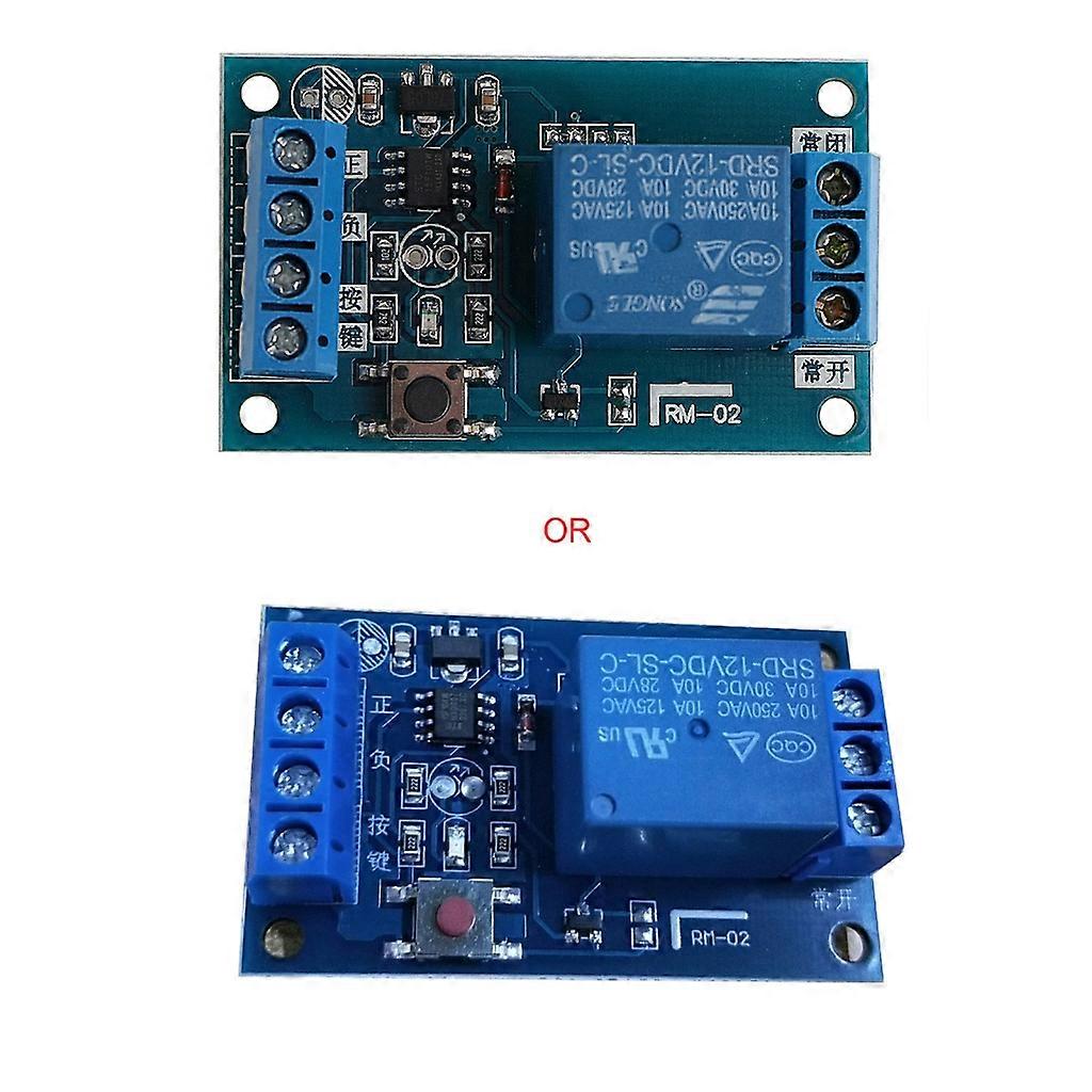 12V Bond Bistable Relay Module Car Modification Switch Start Stop Self-Locking