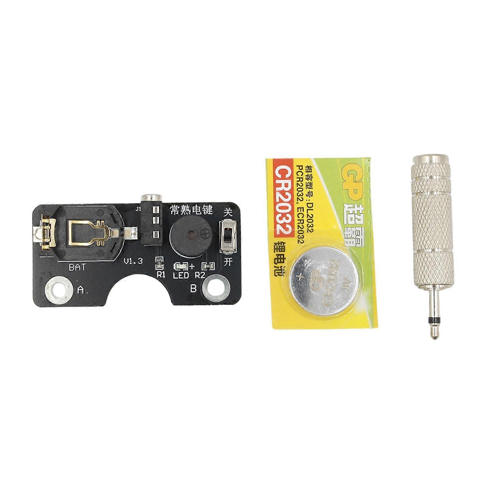 Sound and Light Circuit Board with Battery Replacement for Morse Code