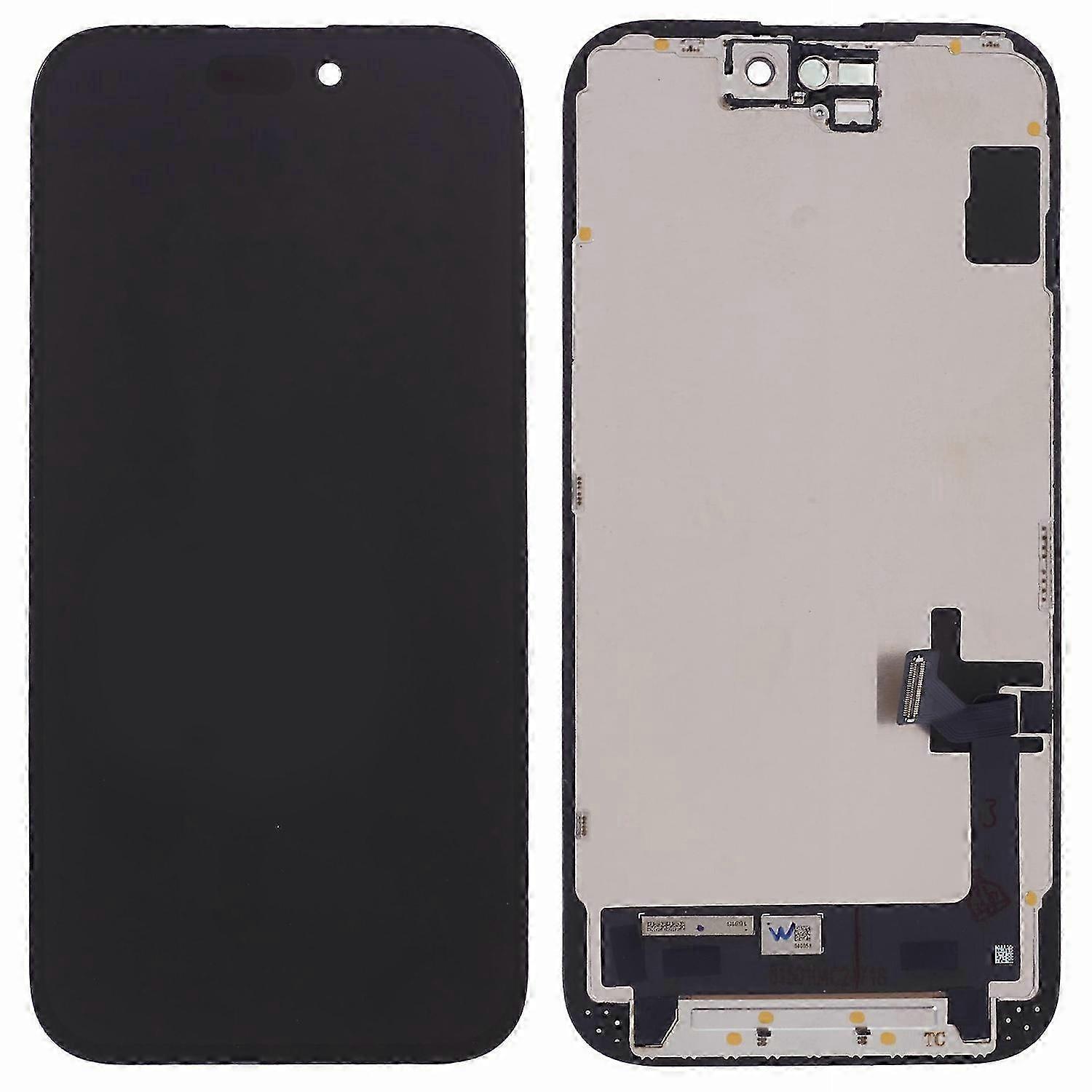 For iPhone 15 Grade C LCD Screen and Digitizer Assembly Replacement Part (RUIJU In-Cell Workmanship)
