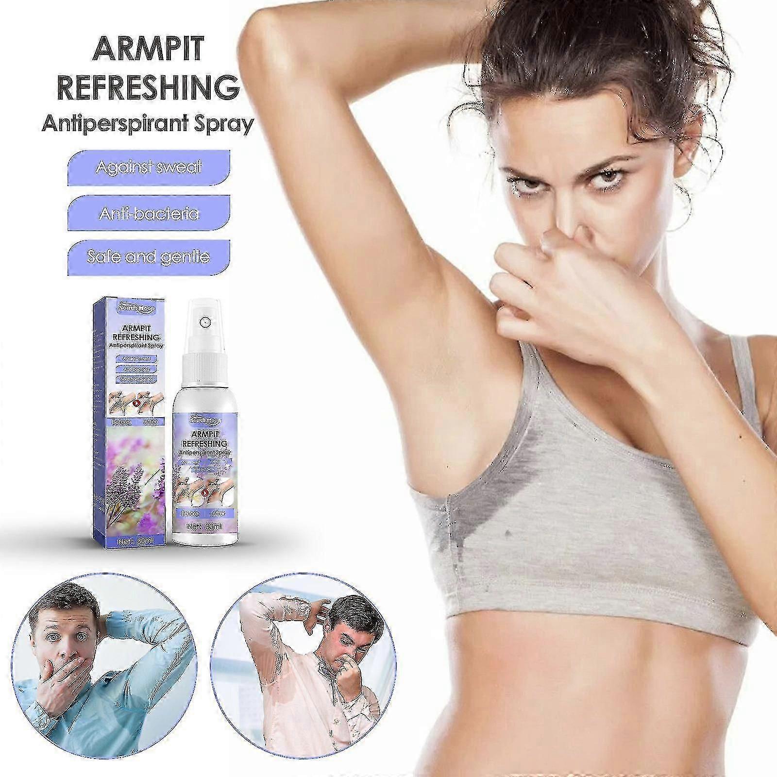 Lavande Déodorant Spray Transpiration Aisselle Odeur Corporelle Odeur Spray Anti-Odore Sw