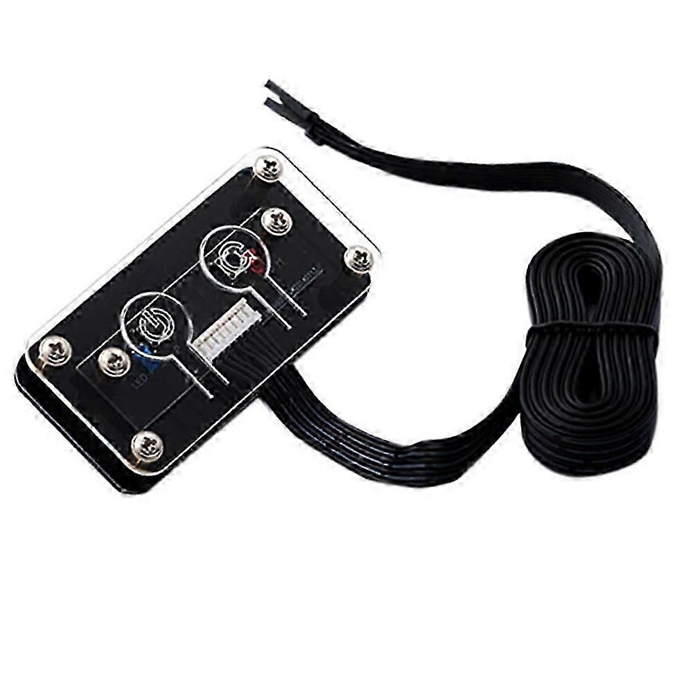 Desktop Computer Switch External Power Switch Power Button+restart Button Pc Case Power Supply Butt