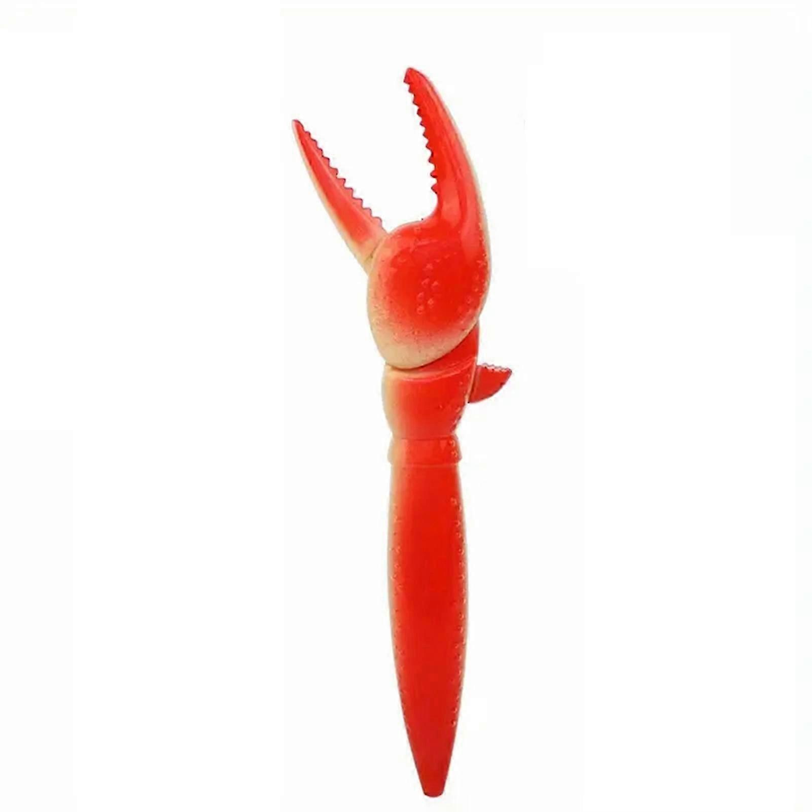 2 in 1 Crab Craw Pen Cute Automatic Rebound Design Writting Pen for House