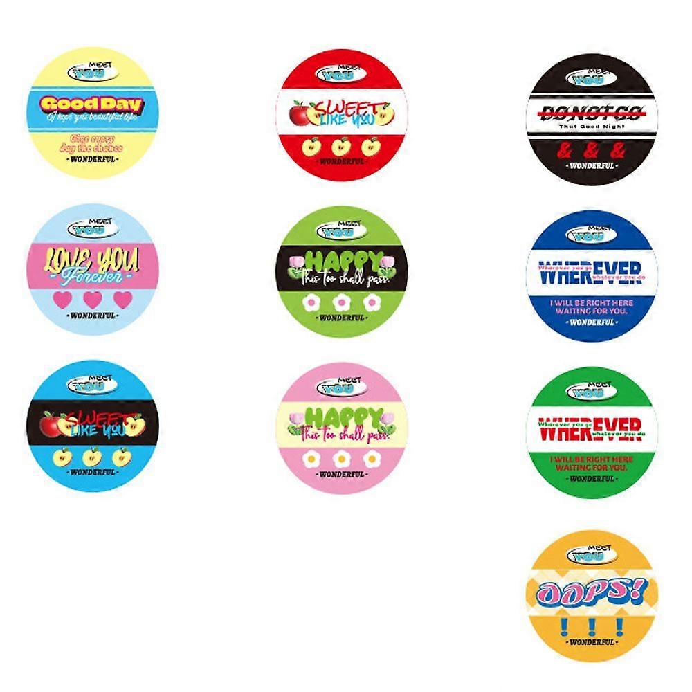 Tape Set 10 Rolls Decorative Masking Tape Hand Ledger Stickers for DIY Design