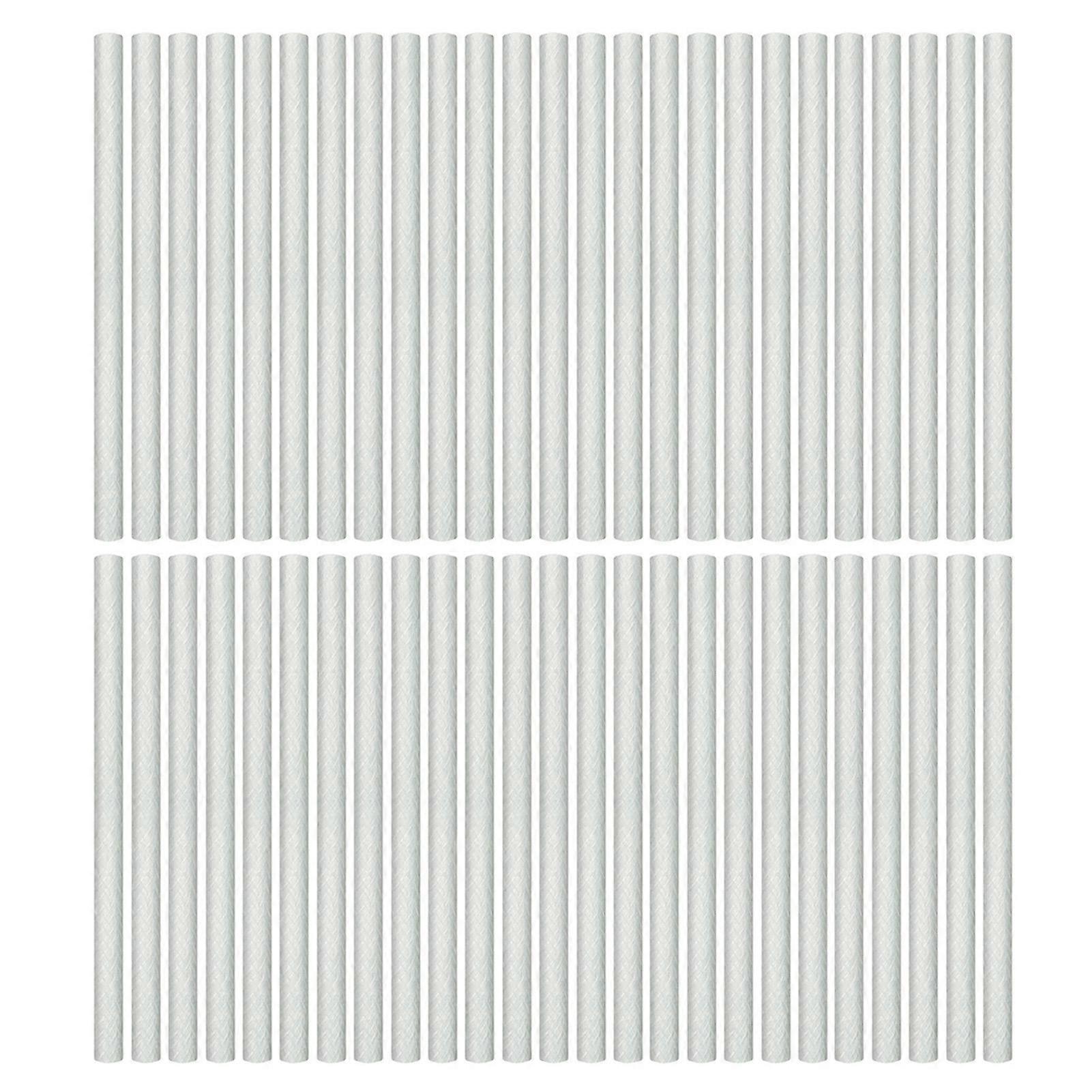 50 pcs torches d’éclairage mèche mèches en fibre de verre remplacement mèche de combustion propre de longue durée pour torches lanternes bouteilles