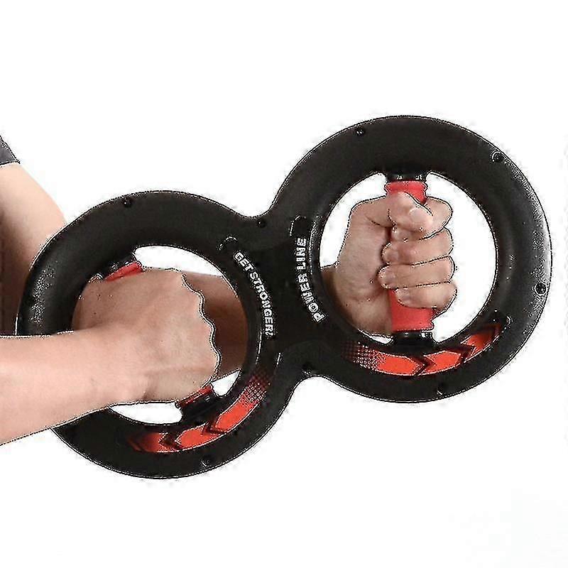 8 Shaped Hand Gripper Multi-functional Arm Strength Training Wrist Force Twisting Ring Exerciser