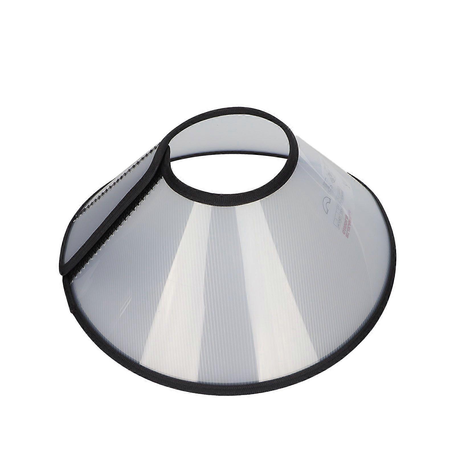 Pet Cone Collar Adjustable Prevent Bite Protective Translucent After Surgery Dog Recovery Collar for Puppy Cat Type 5