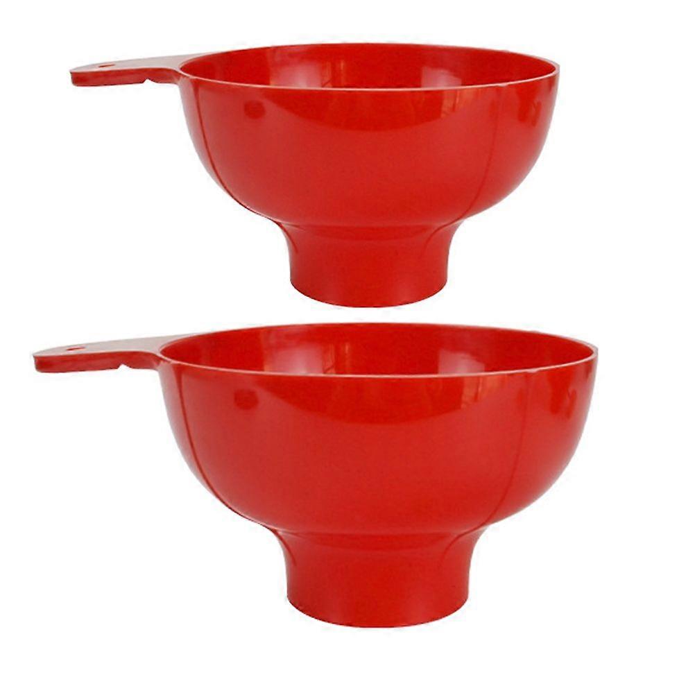 2pcs Jam Funnel Liquid Dispensing Funnel Kitchen Funnel Tool Weithals Trichter