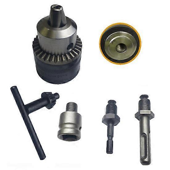 5Pcs/Set 6.5/10/13/16mm Replacement Keyless Drill Chuck Quick Change Adapter
