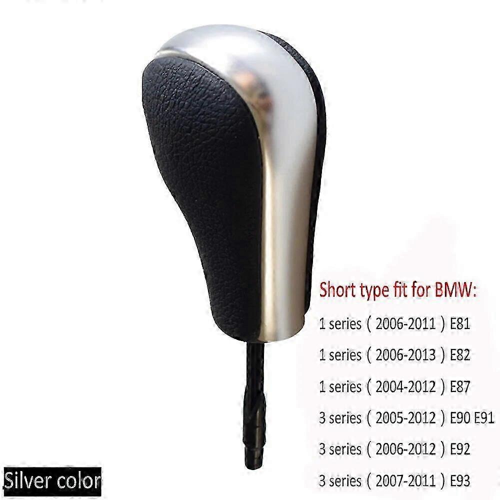 Pommeau de levier de vitesses automatique avec Alcantara pour BMW E39 E46 E53 E60 E61 E63 E64 E83 E81 E82 E87 E90 E91