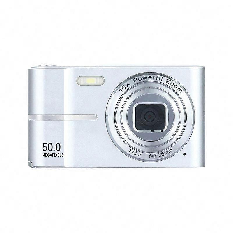 Digital Camera, 2.4-inch Hd Screen, 5000w Pixels, 16x Zoom, Lightweight