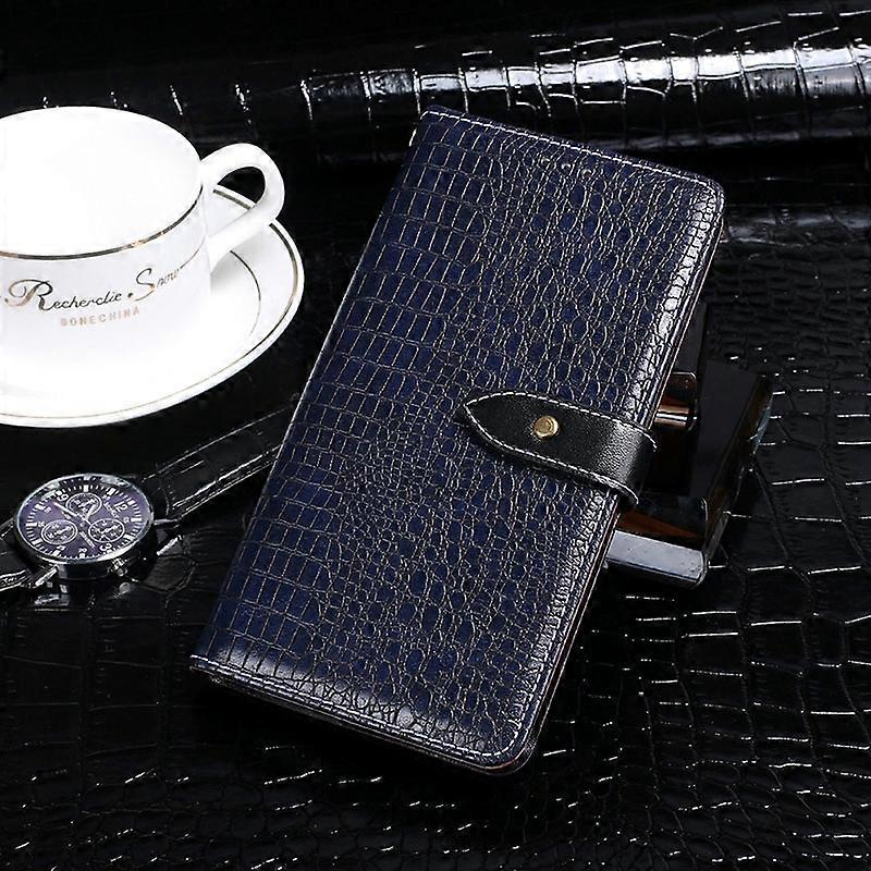 For Nokia G21 idewei Crocodile Texture Leather Phone Case