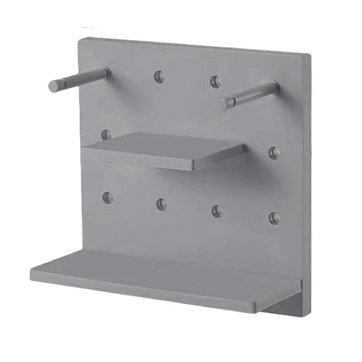 Pegboard Wall Organizer Shelves Punch-Free Multifunctional Storage Rack