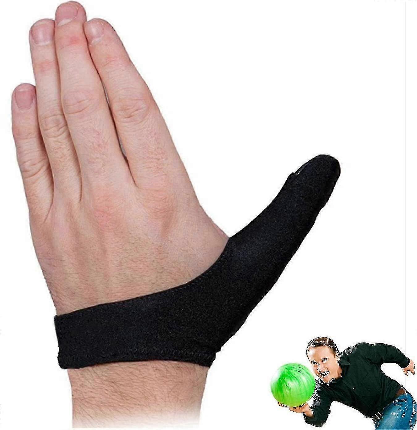 Bowlingové návleky na palec proti oděru - univerzální unisex dospělý Thumb Saver yuante