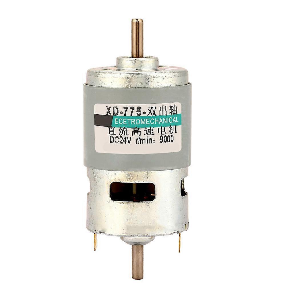 775 Motor 50W High Power Large Torque Double Shaft Dc Motor(24V9000RPM no bracket)