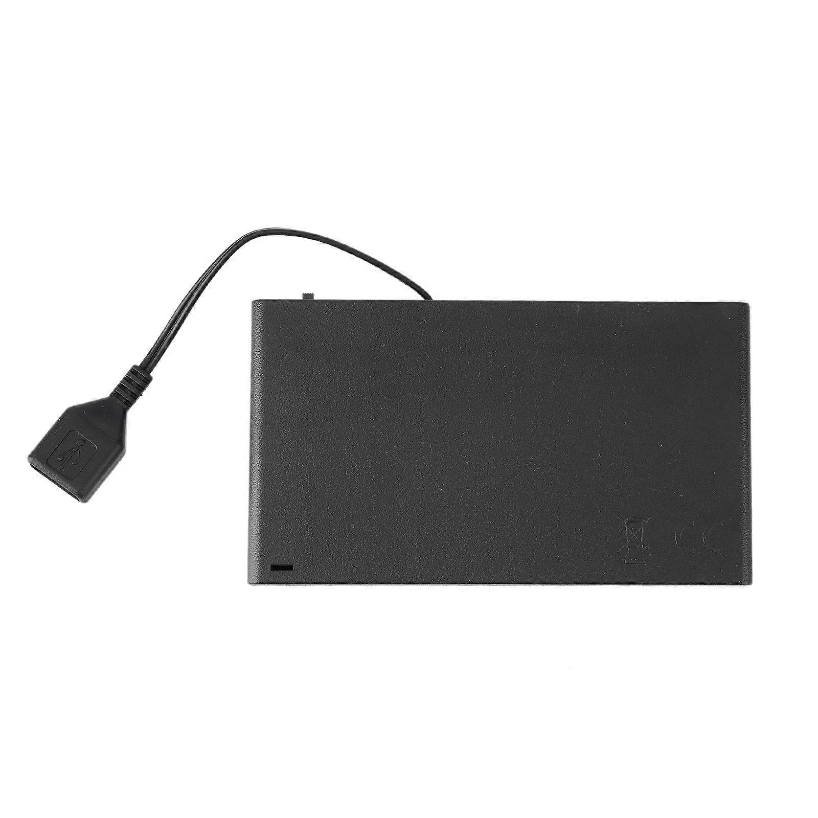 2/3/4/6/8 Slot AA Battery Case Storage Case Box With USB For Building Led Light Kit With Switches for Led Light Kit