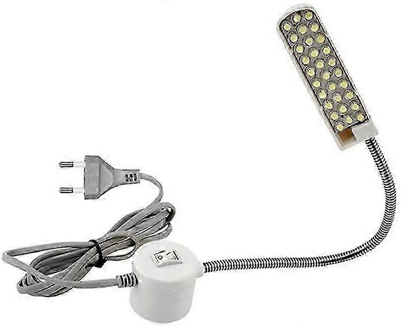 Sewing machine lamp LED magnetic mounting base gooseneck arm 30 LEDs