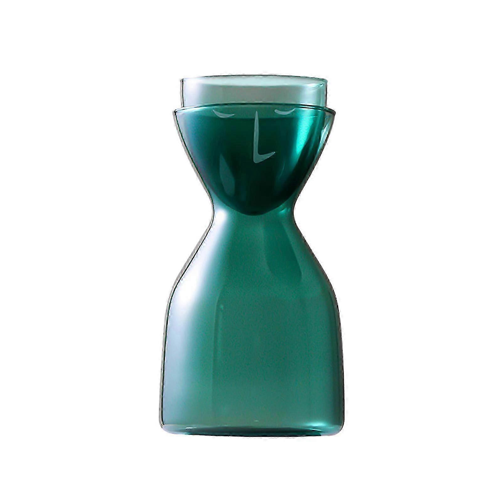 タンブラーガラス付きベッドサイドウォーターカラフェセット、1000ml / 35ozミセスナイトセットウォーターカラフェ寝室ナイトスタンドまたはキッチン用
