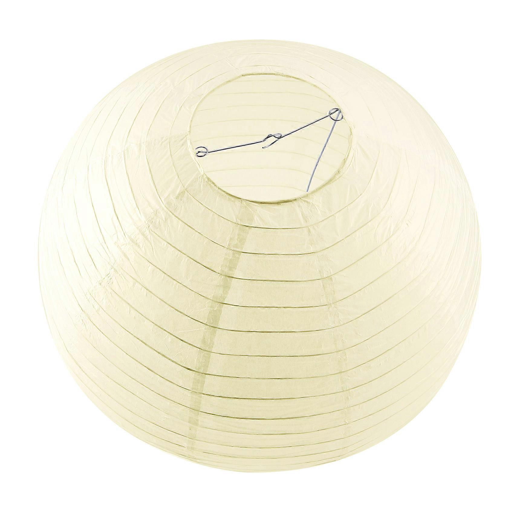 1 x Chinese Japanese Paper Lantern Lampshade, 50cm(20") Creamy-white