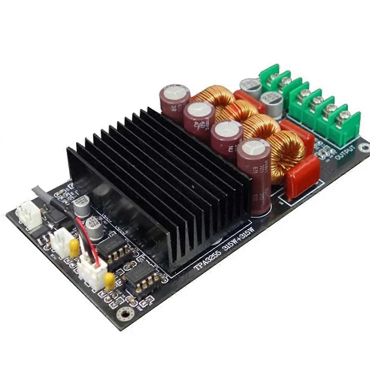 Upgraded TPA3255 SAMP-100 TPA3255 2X300W 600W Stereo Class D High Power HiFi Amplifier Board
