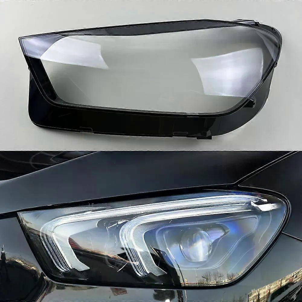 メルセデスベンツGLE W167 GLE300 GLE400 GLE450 2020-2022ランプシェードヘッドライトシェルヘッドランプランプカバー透明シェードレンズ用