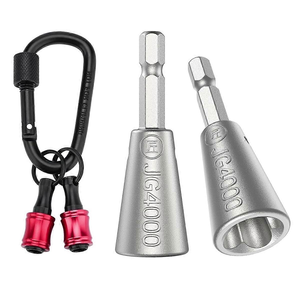 Wire Twister Tool for Drill with Portable Bit Holder Keychain