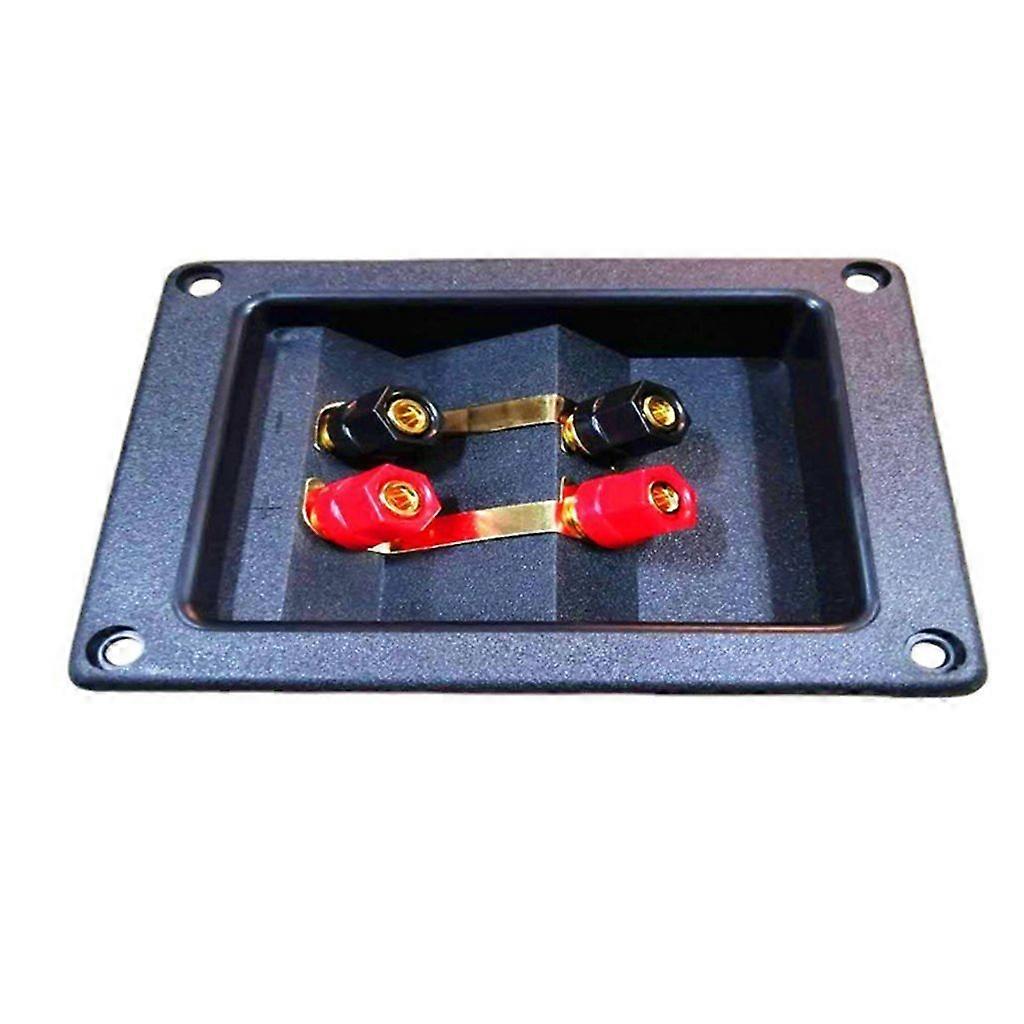 4 Way Speaker Junction Box Speaker Binding Post Cup for Subwoofer Installation