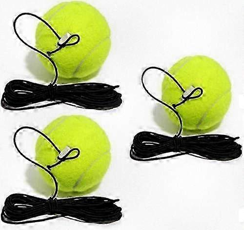 3-Piece Tennis Practice Ball Set for Training and Replacement