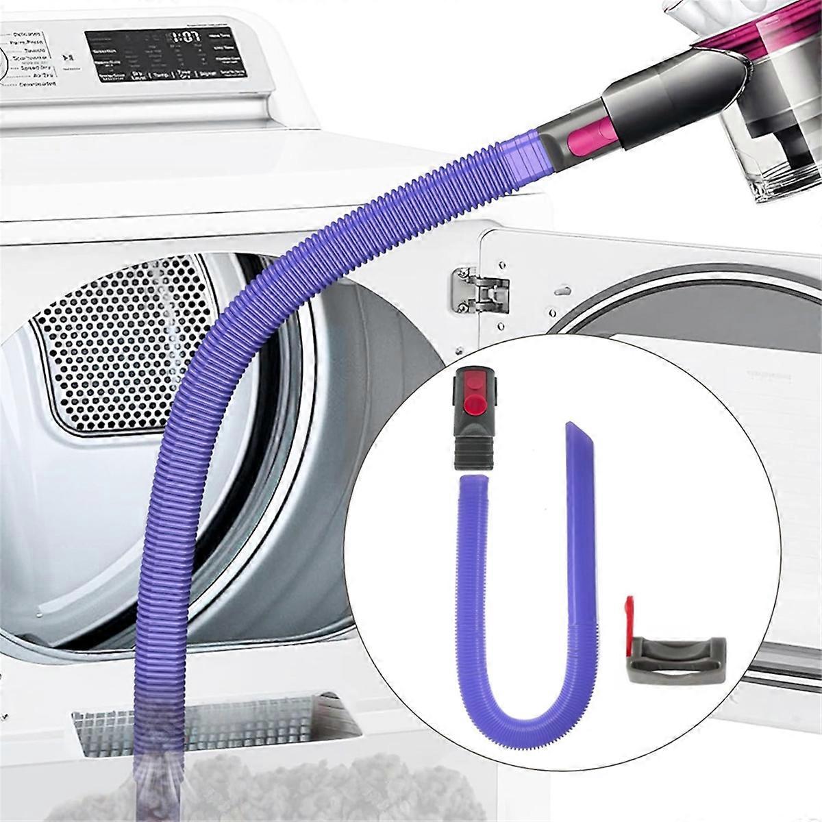 Dryer Vent Cleaner Kit for V8 V10 V11 V15 Vacuum Hose Attachment Lint Remover for Cleaning with Swit