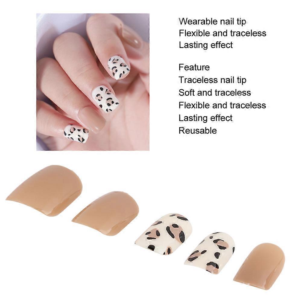 30pcs Wearable Exquisite Detachable Reusable Nail Tip Patch 07#