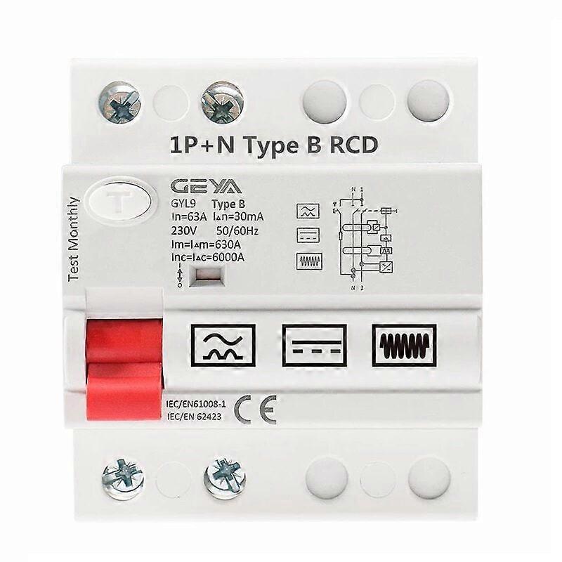 Rccb Residual Current Circuit Breakers Differential Breakers Safety Switch,25a 40a 63a