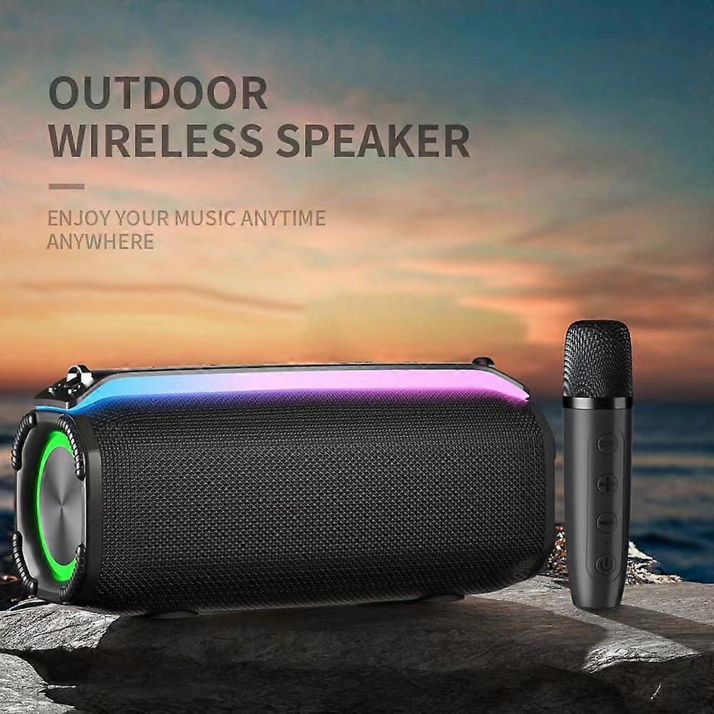 New RiXing NR8809 20W Outdoor Portable TWS Smart Wireless Bluetooth Speaker