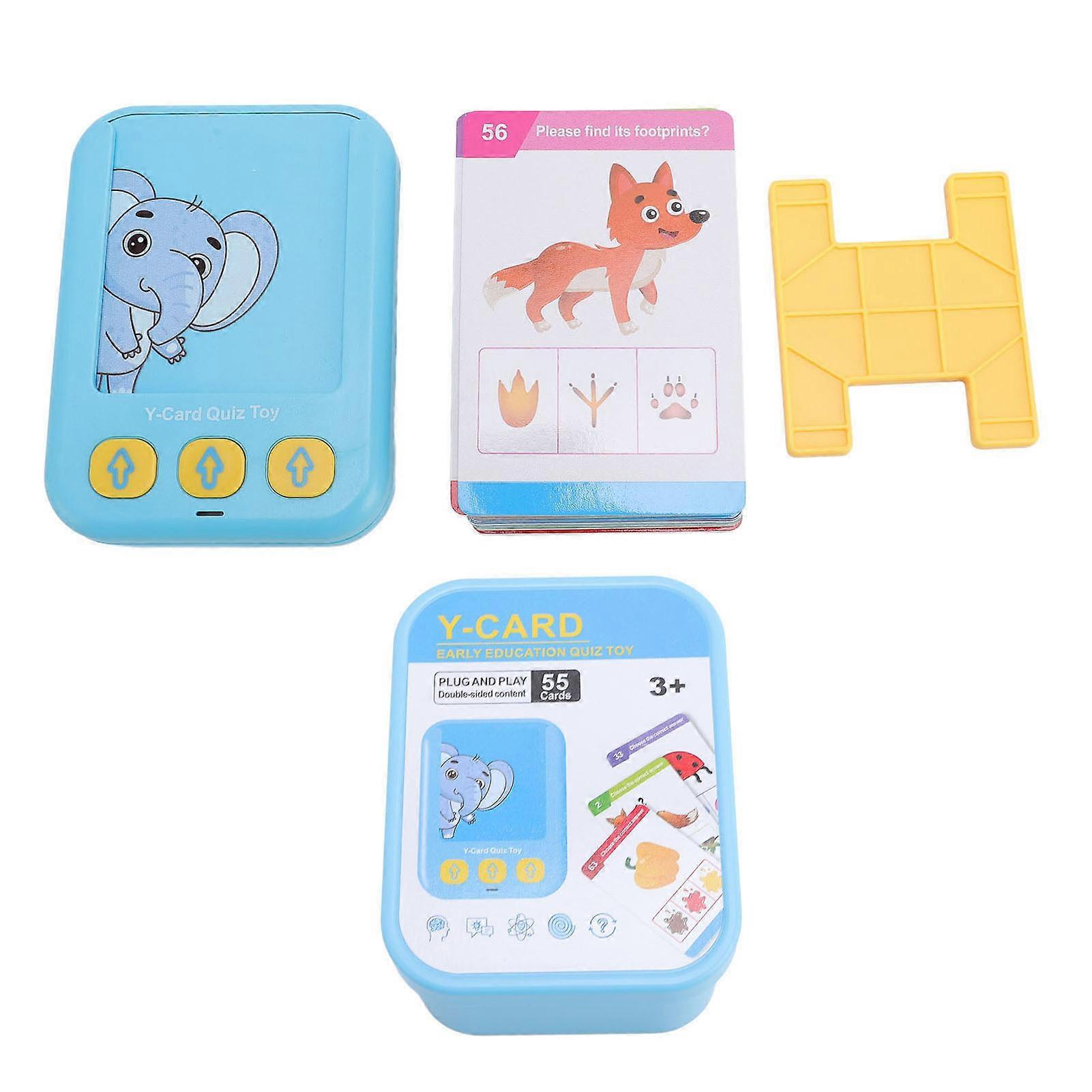 Talking Interactive Flash Card Reader English Cards Learning Machine Educational Toy for Children