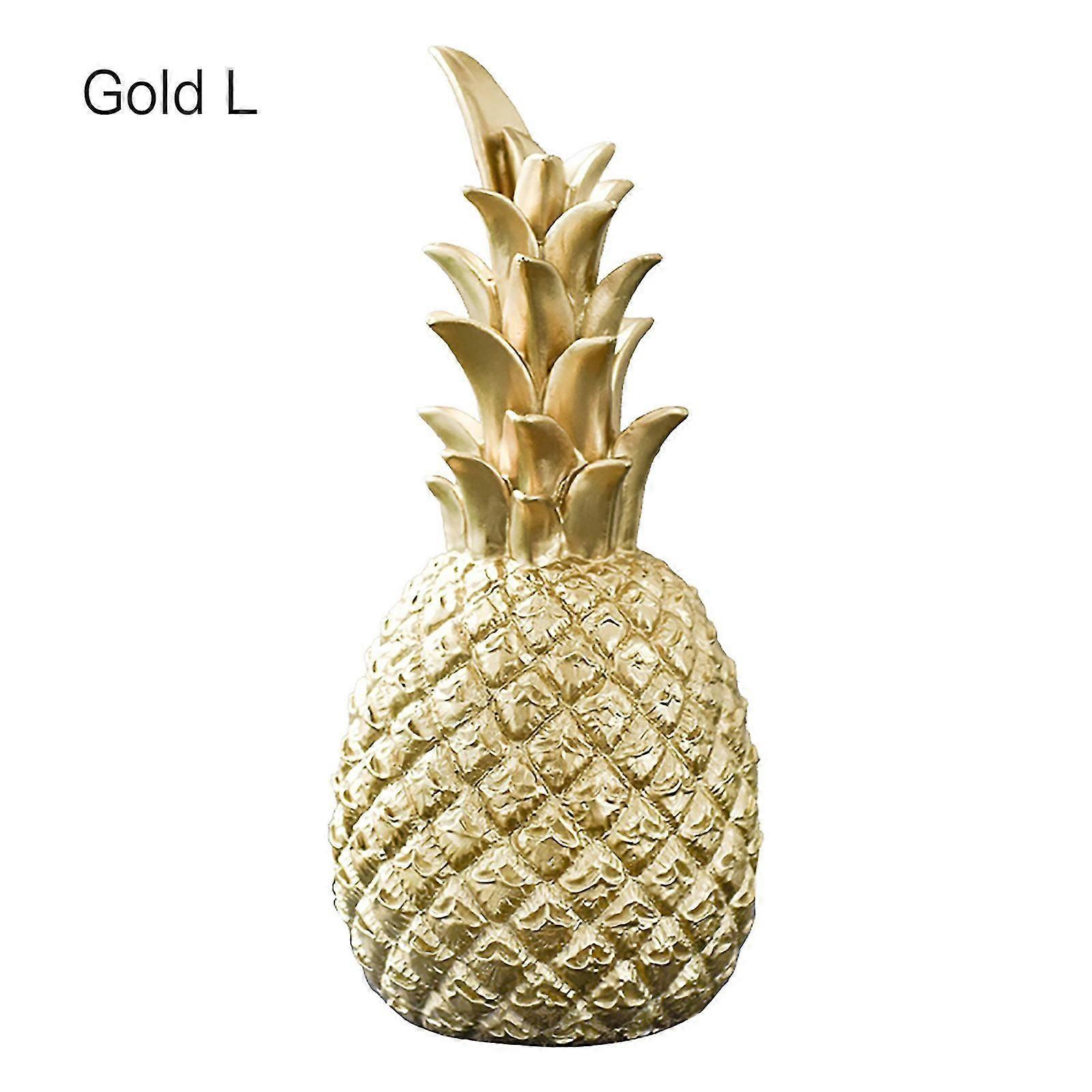 Resin Artificial Pineapple Home Accessories,fruit-shaped Desktop Decorations