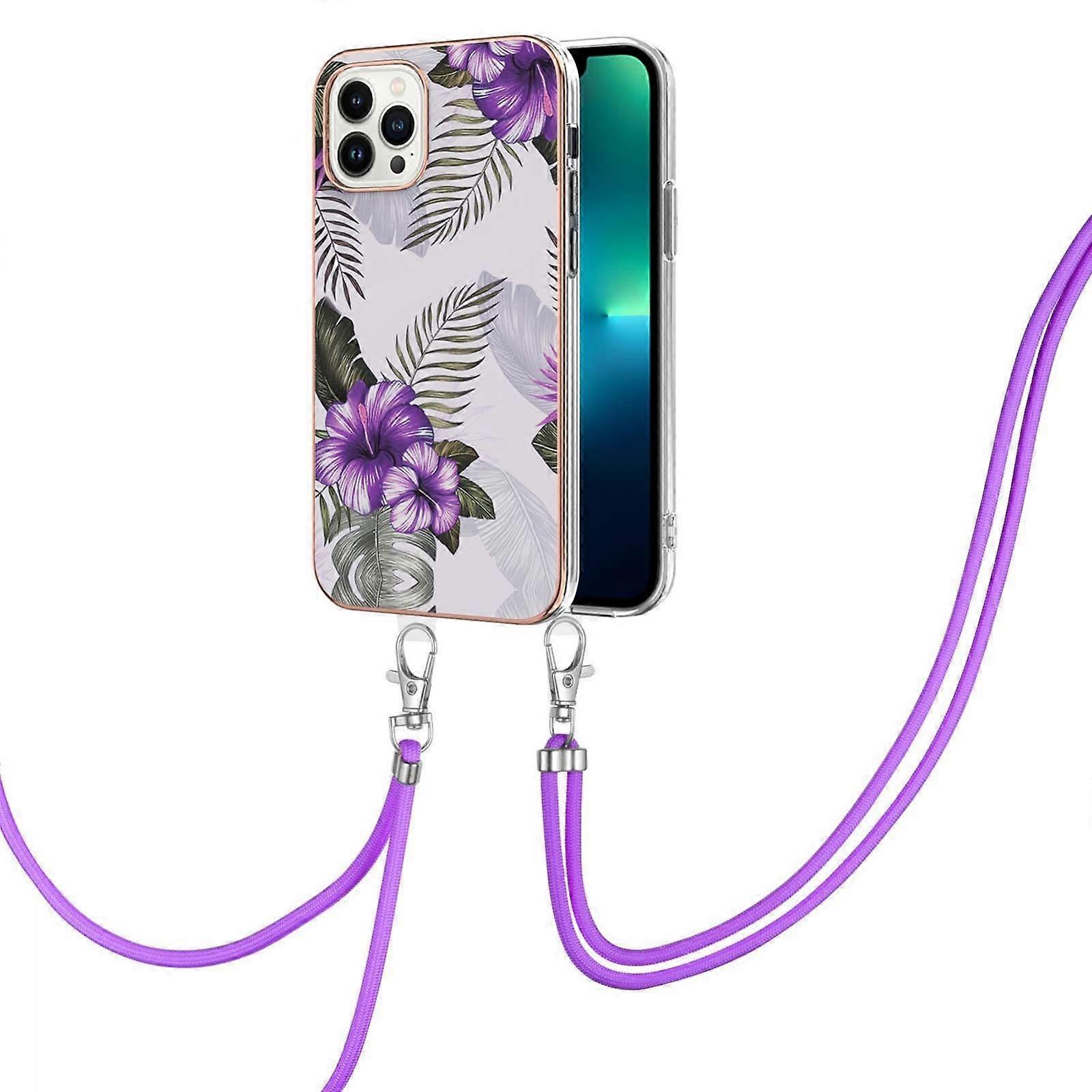 IMD TPU Case with Neck Lanyard For iPhone 15 Pro