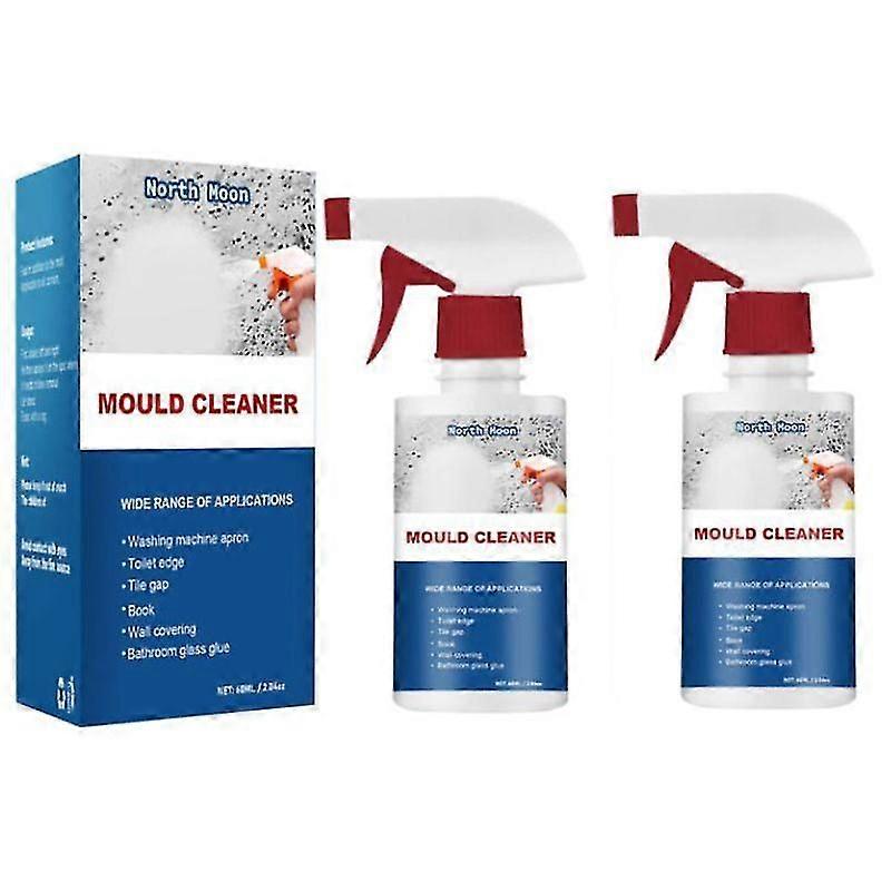 2x Mildew Cleaner Foam,mildew Deodorant Decontamination Spray