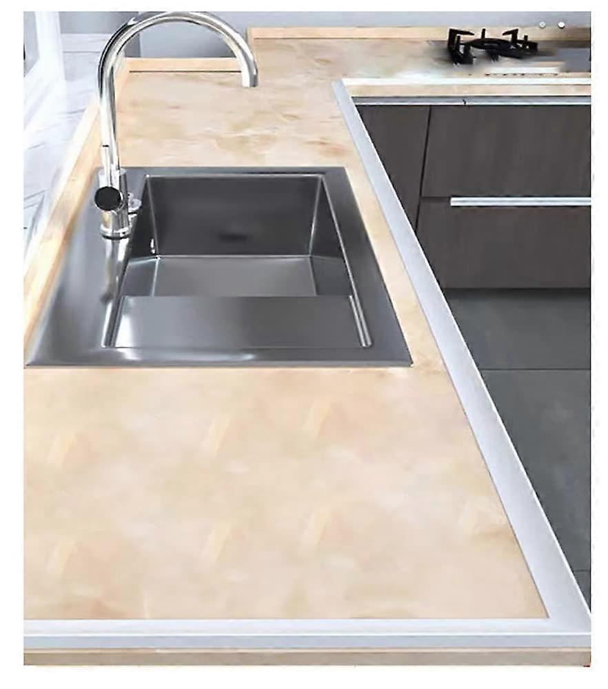 Shower Tray Sealing Strip Water Barrier For Sink, Frameless Shower Threshold, Keeps Water Inside