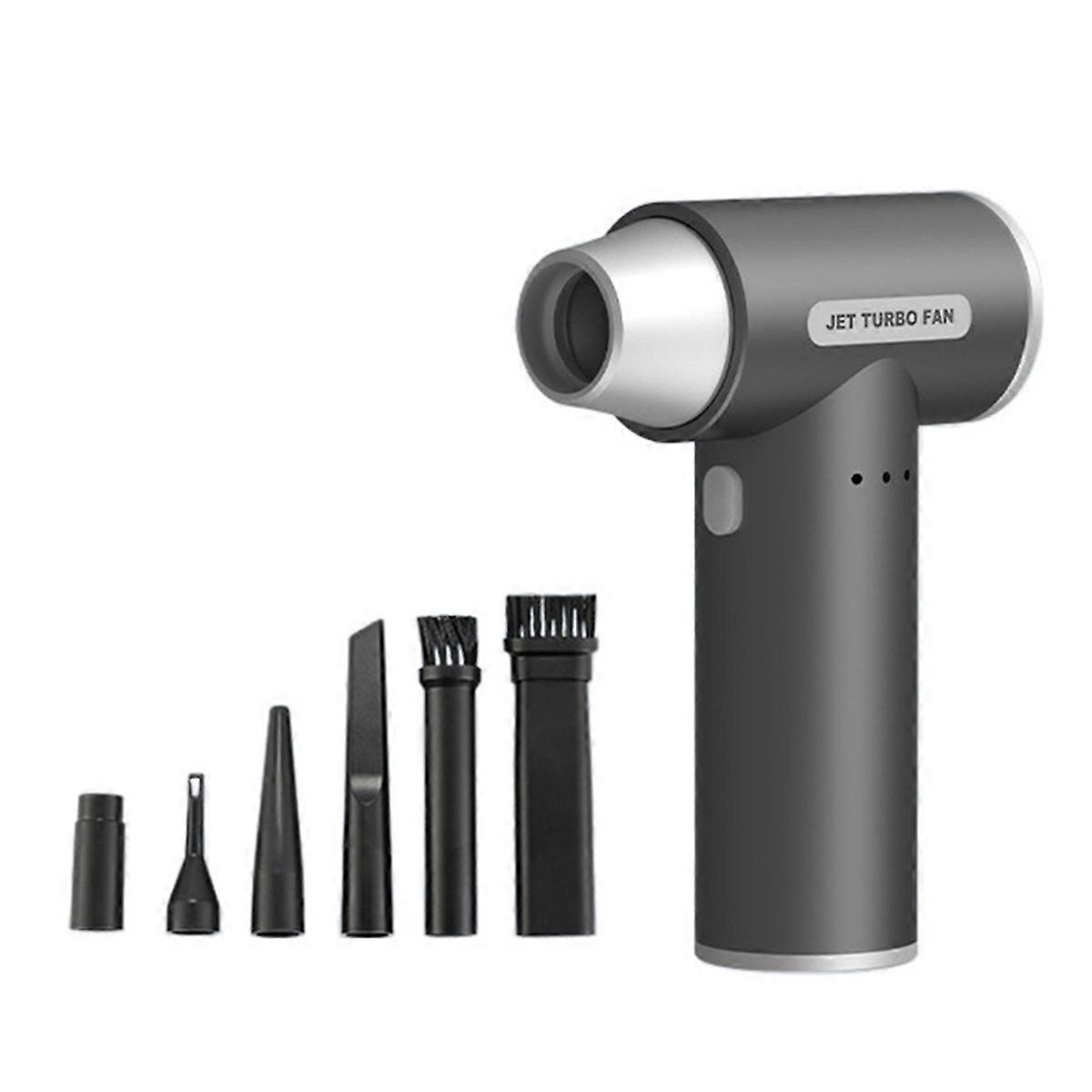 Handheld Turbo Jet Fan 100000RPM High Power Air Blower Violent Turbo Fan Air Dust Blower Car Vacuum Cleaner Set