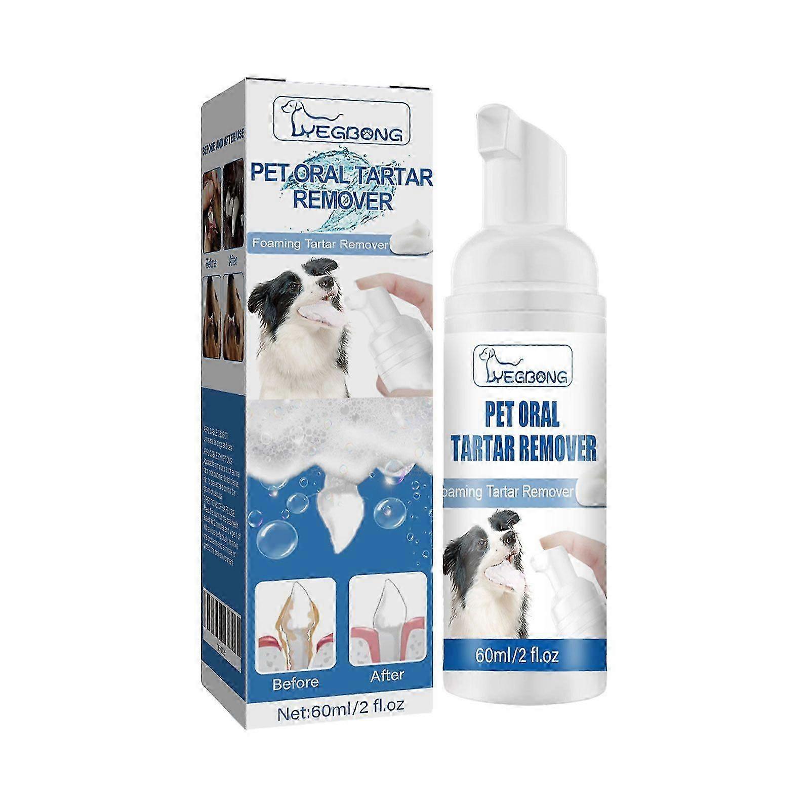pet foam tartar remover