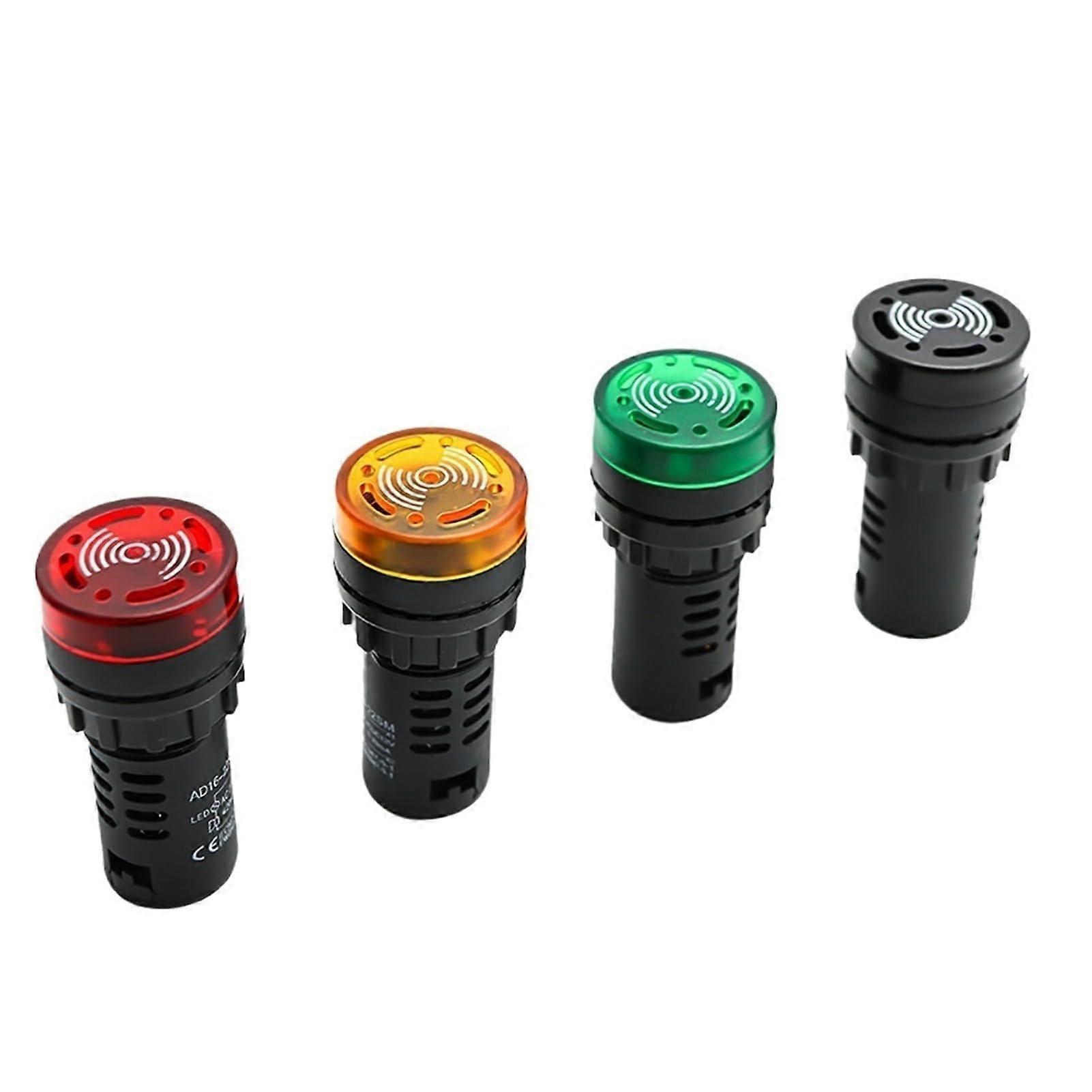 Indicator Light AD1622SM 22mm Panel Diameter AC 12V 24V 110V 220V Flashing Signal Light