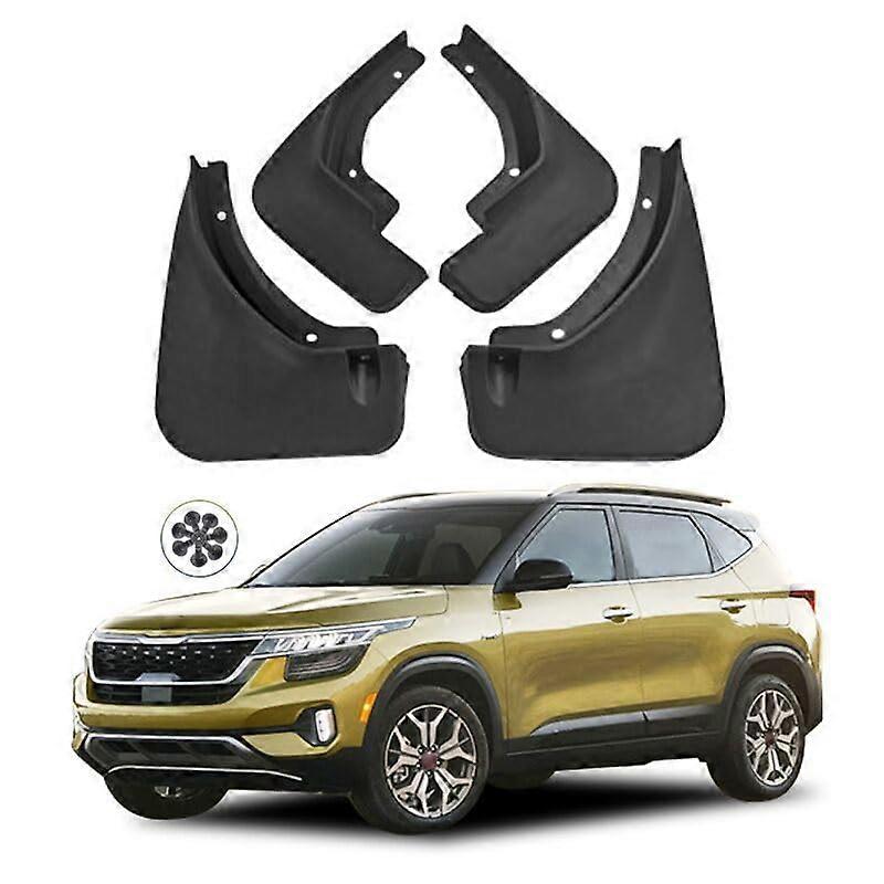 Mud Flaps Splash Guards Set Front Rear Fender Protectors for Kia Seltos 2019-2024 Auto Accessories