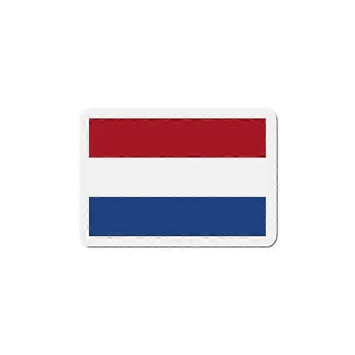 Magnet - Multicolored - Netherlands Flag - 9 cm - 50 pieces - Synthetic resin