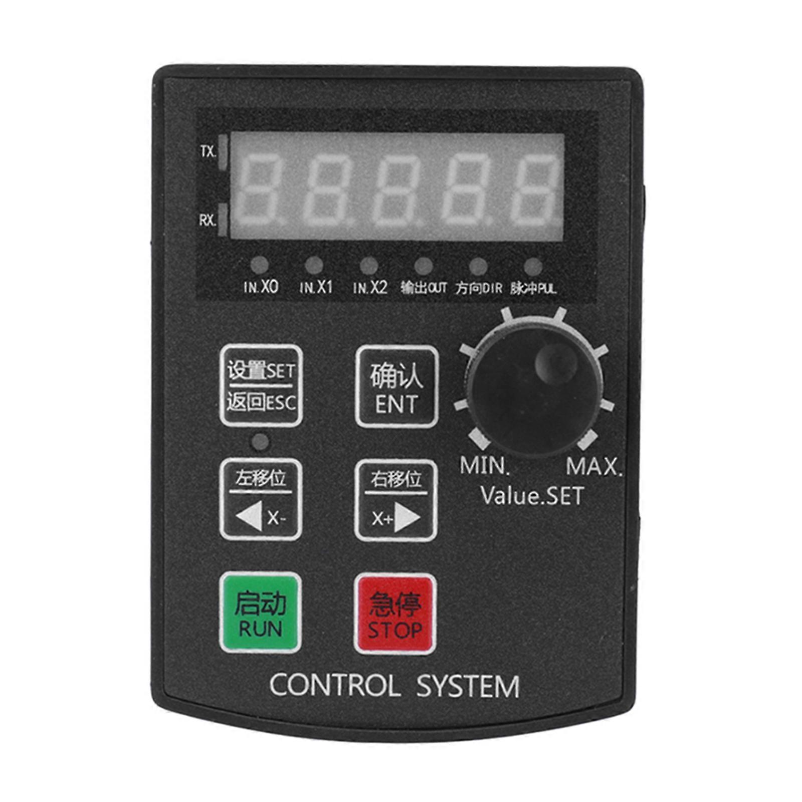 DC12-24V 85KHz Motor Motion Controller 5 Digit Display Limit Communication Stepper Motor Motion Control Module