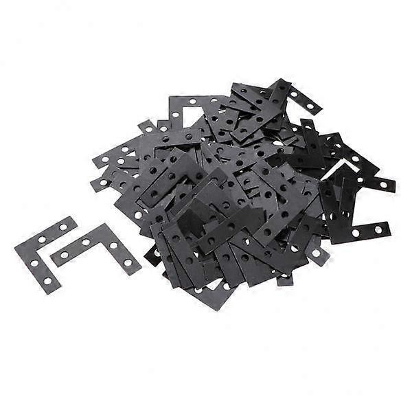 2x 100pcs. Flat Angle Plate L Repair Support
