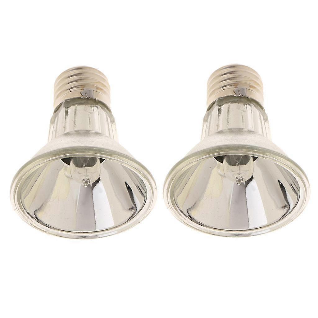 2pcs E27 Reptile Halogen Spotlight Full Spectrum UVA UVB Heating Light 25W